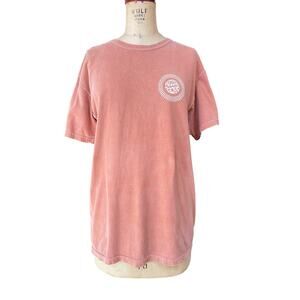 Comfort Colors Womens Graphic T-Shirt Short Sleeve Crew Neck Pullover M